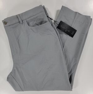 NEW Walter Hagan Slim 5 Pocket Pants Men’s 40x27 Gray Stretch Golf Performance